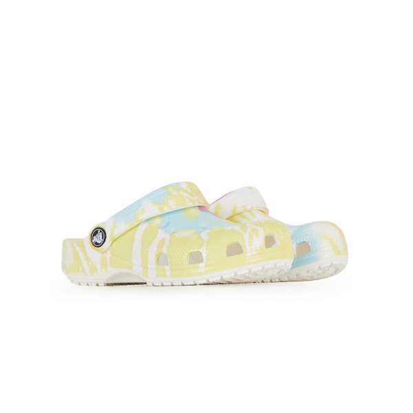 CROCS CLASSIC TIEDYE GRAPHIC CLOG