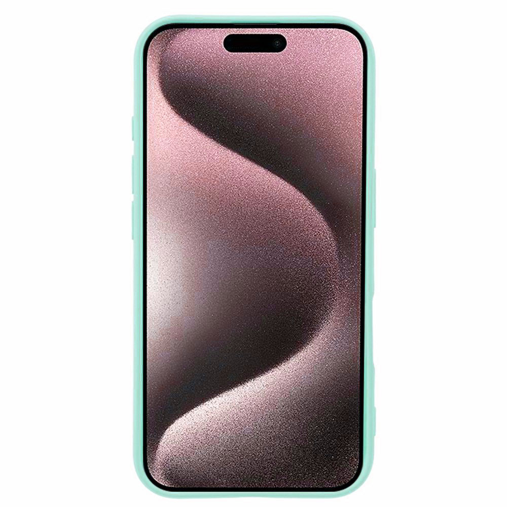 iPhone 16 Gummi Case Schutzhülle - Türkis (Matt)