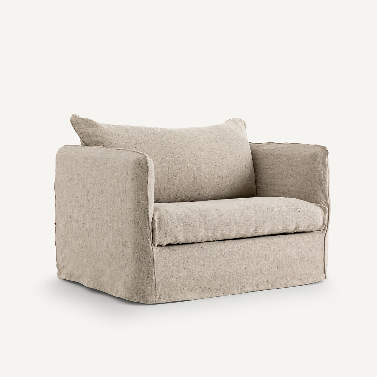 AM.PM<br>Poltrona XL em linho mesclado, Neo Chiquito