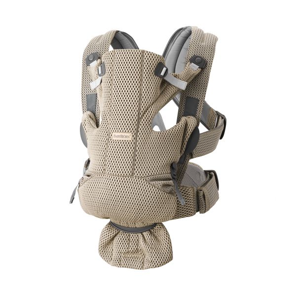 BabyBjörn Move 3D Mesh Draagzak Grijs / Beige