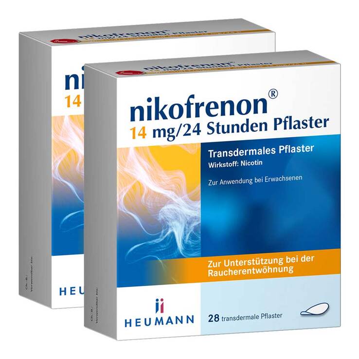nikofrenon 14 mg / 24 Stunden Pflaster, 2x28 St