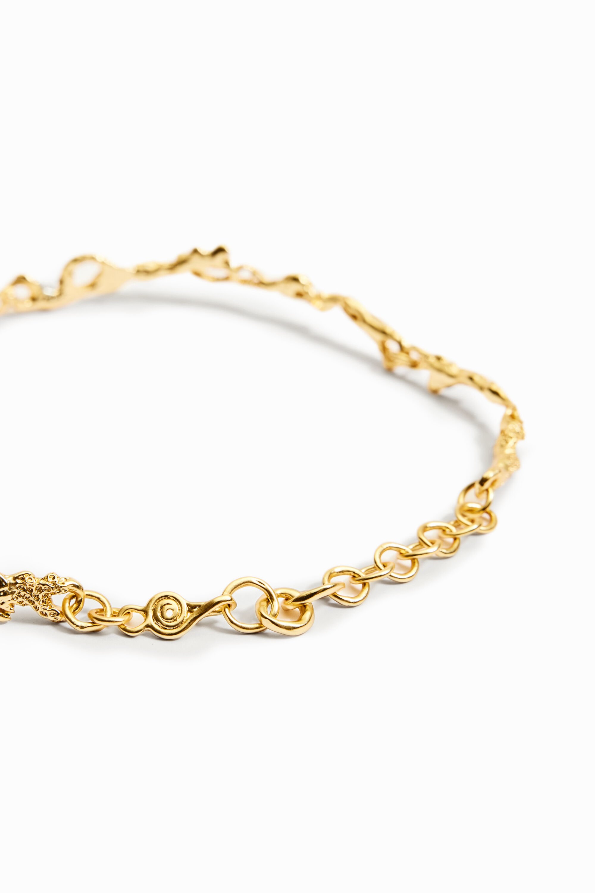 Choker fin plaqué or Zalio