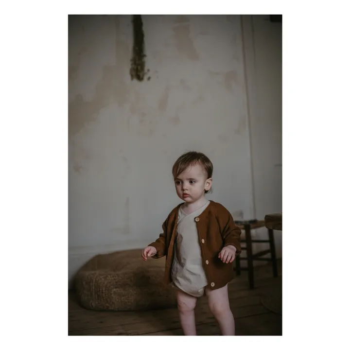 The Simple Folk Cardigan Fin | Rouille