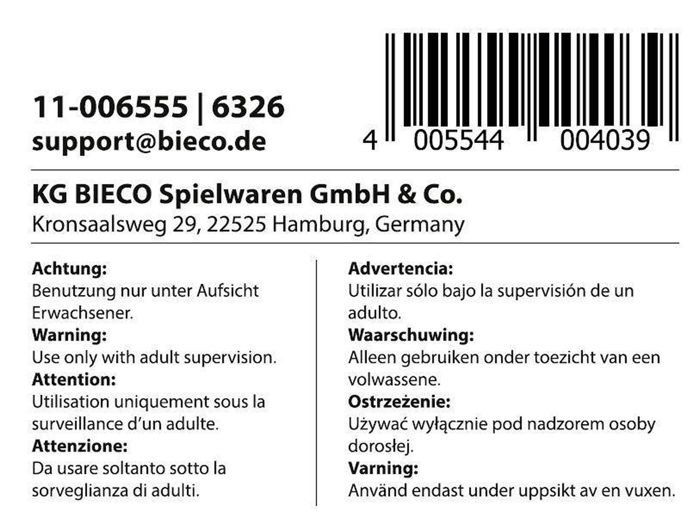 Bieco Töpfchen mit Musik grau Grau
