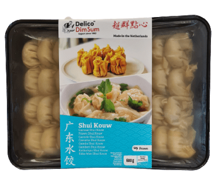 Delico Food Bevroren Sui Kau Garnalen Dumpling 40st 600g