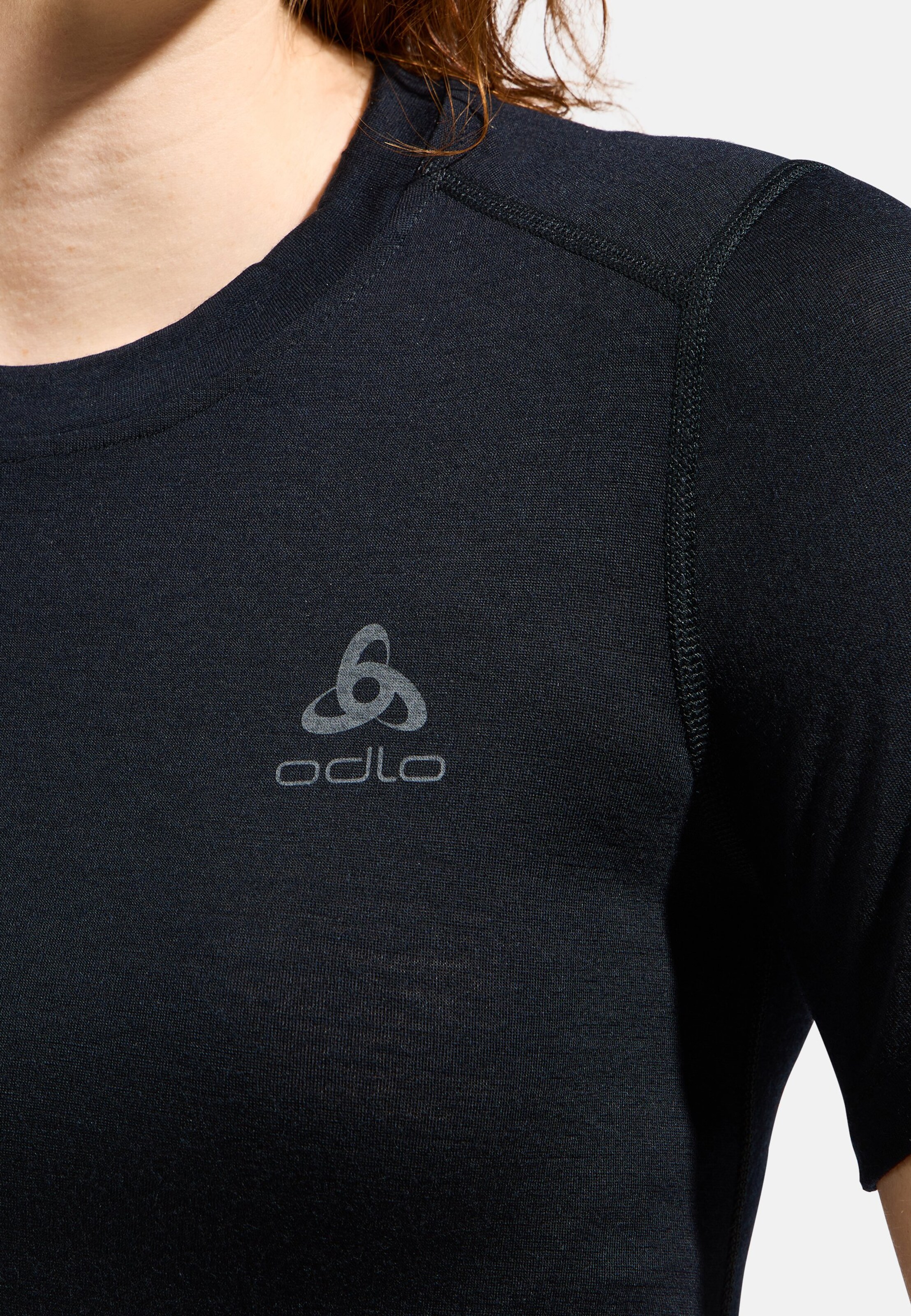 Natural Merino 160 Base Layer T-shirt in black