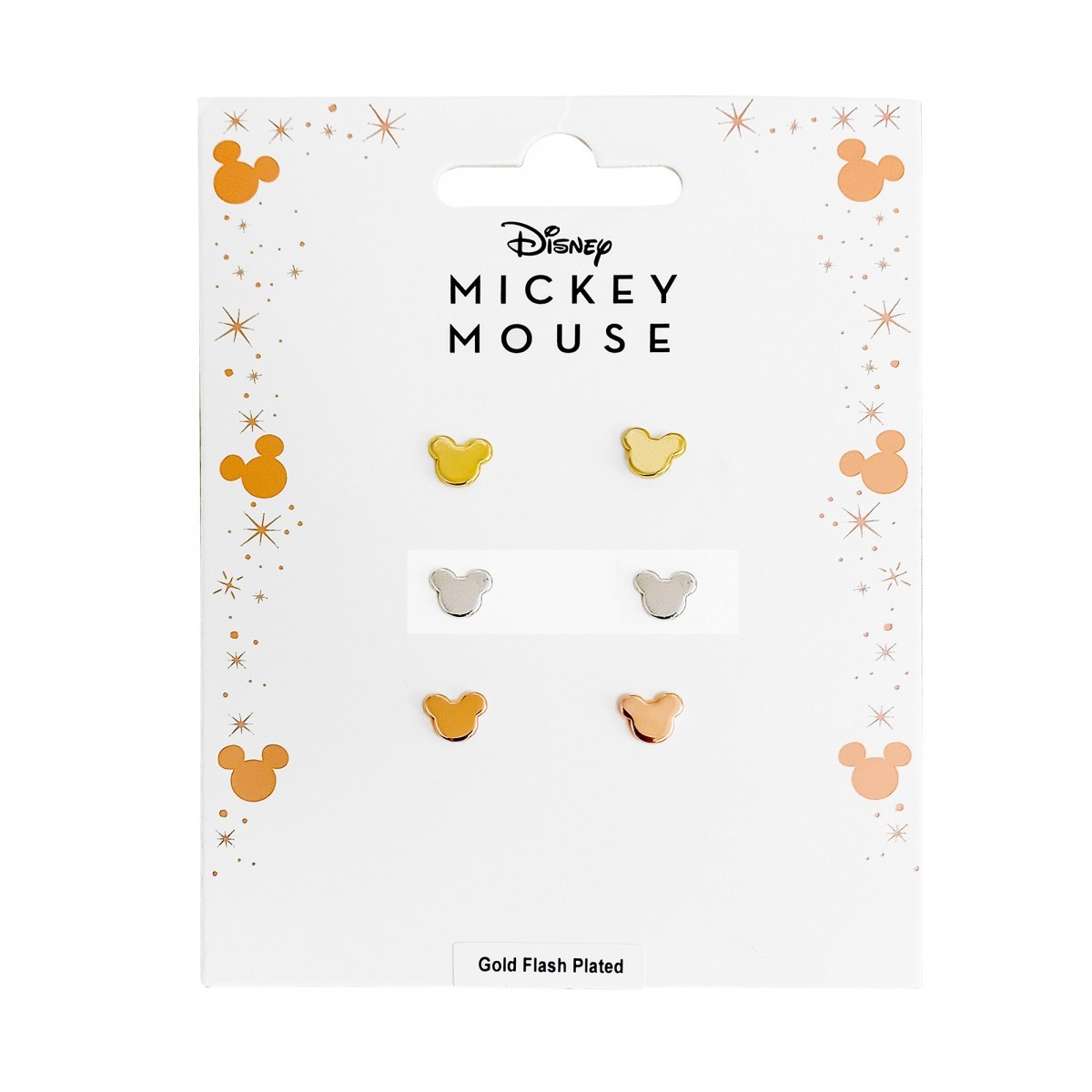 Lot de 3 paires de boucles d'oreilles Disney - Mickey