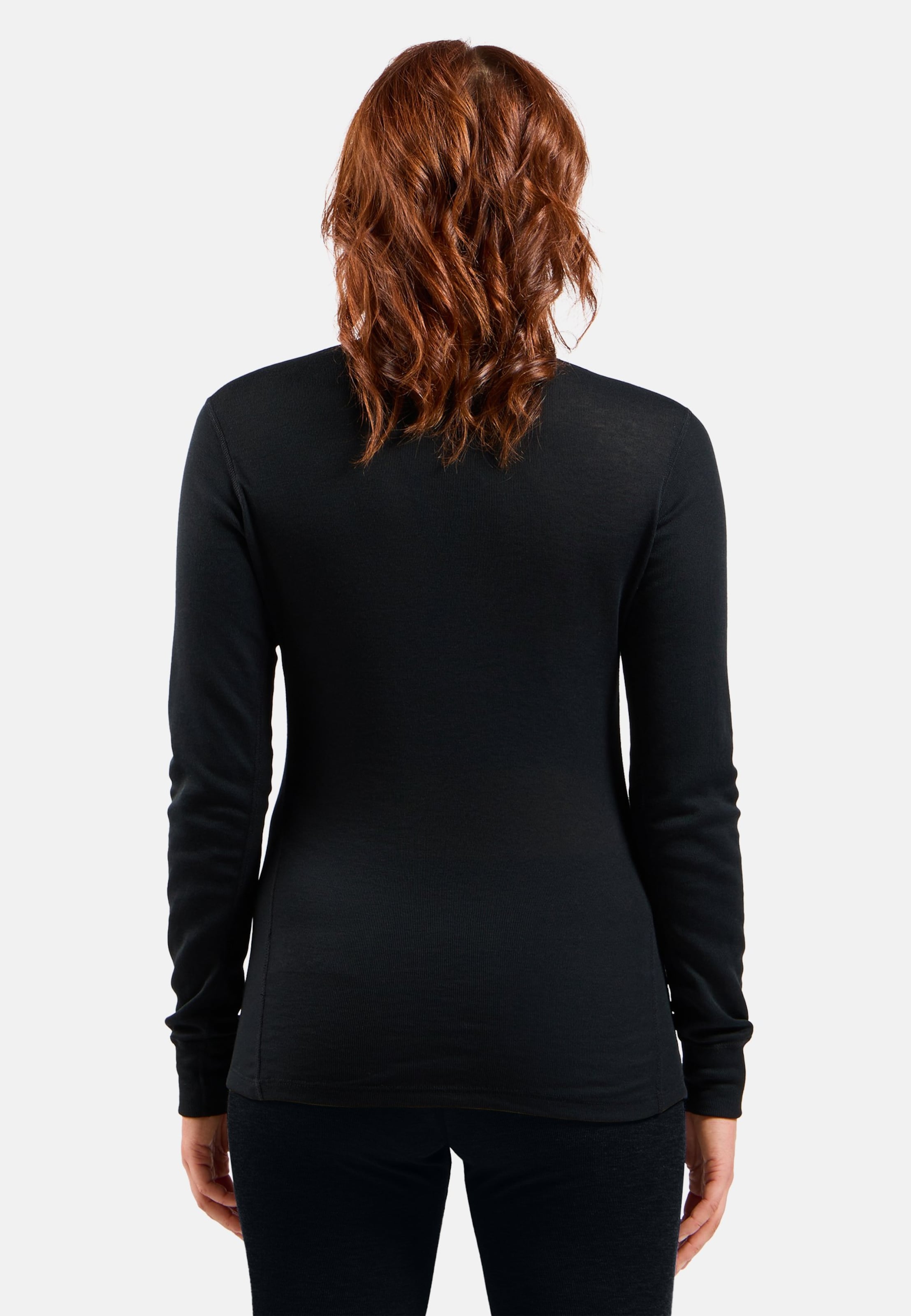 Active Warm Base Layer mit Rollkragen in black