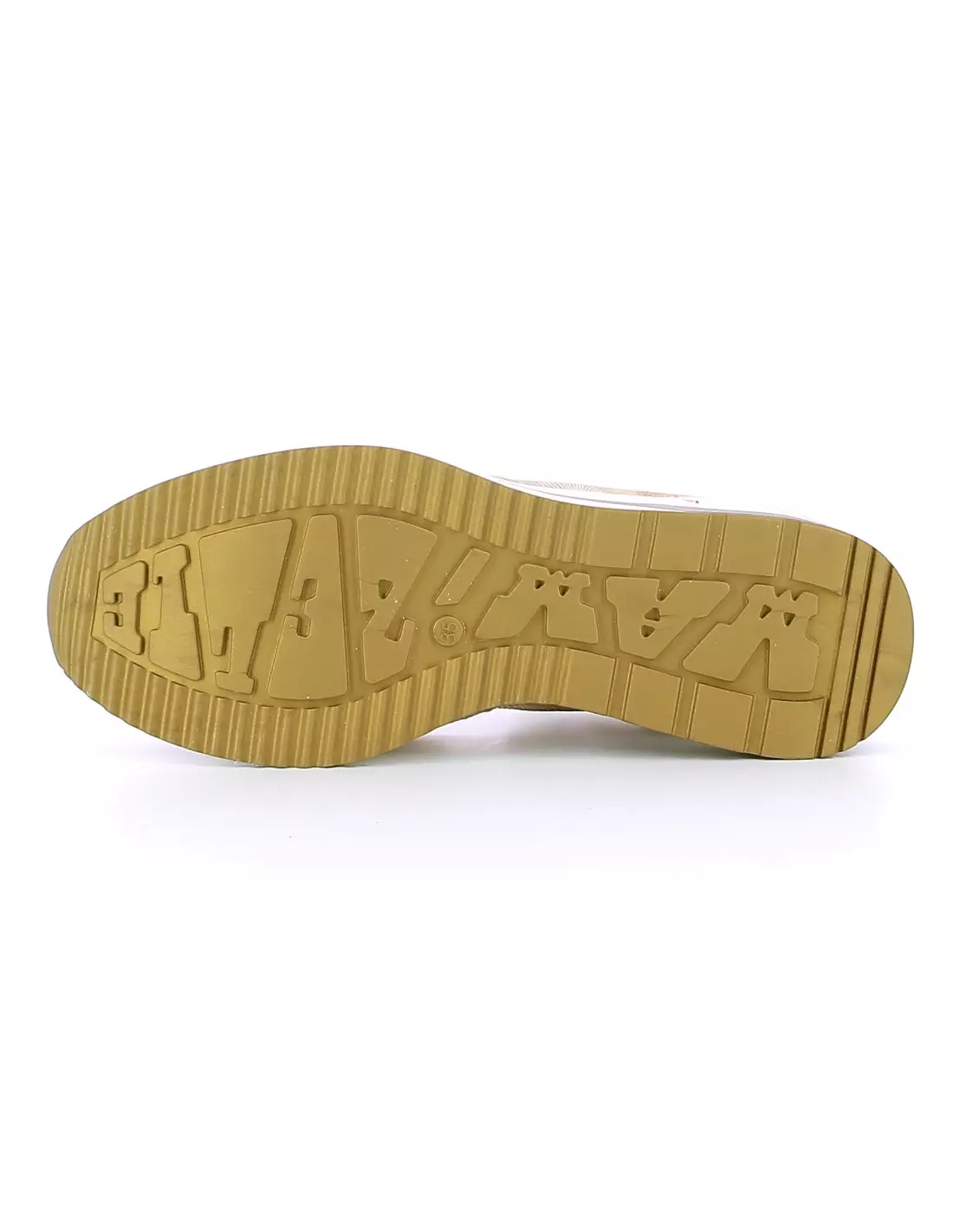 MAM ZELLE VOLOU - Ballerines & babies WAVECREMEVELOURSABLE