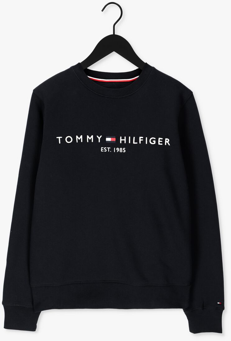 TOMMY HILFIGER blauwe tommy hilfiger sweater tommy logo sweatshirt