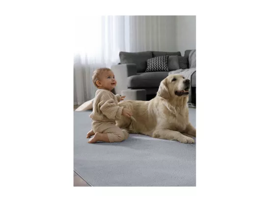Tapis doux - LUMIA Gris 120*120