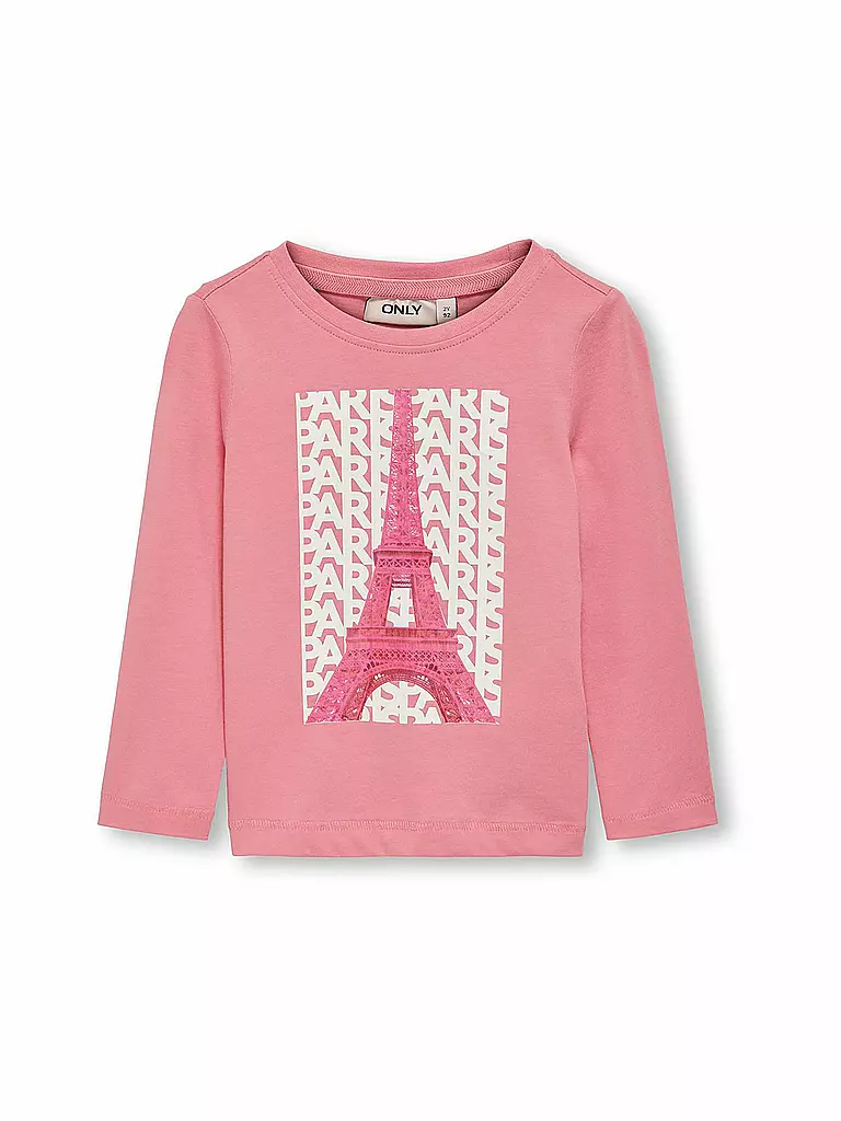 ONLY Mädchen Langarmshirt KMGCELINA  pink