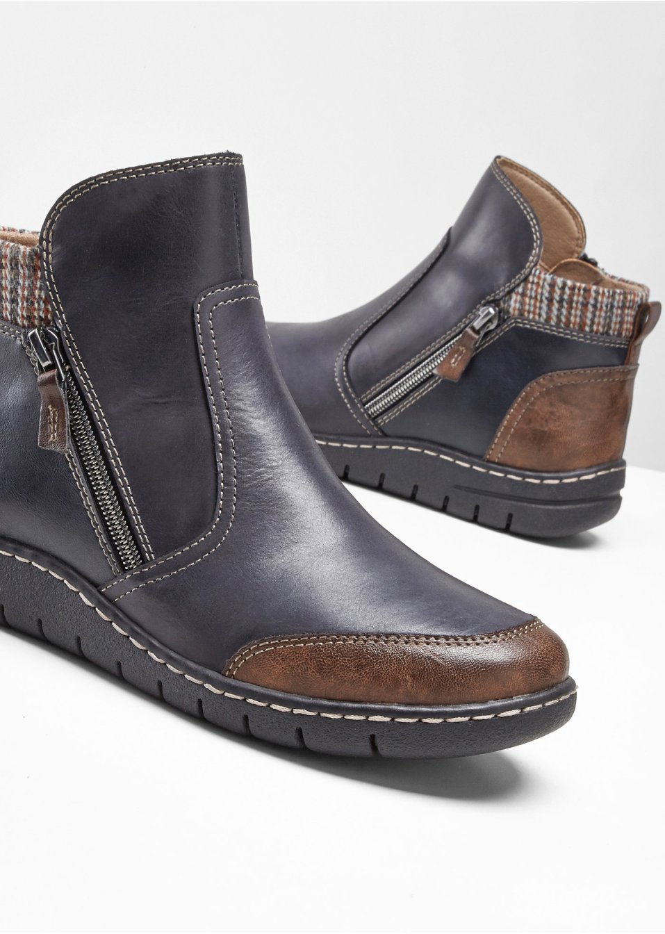 Boots en cuir