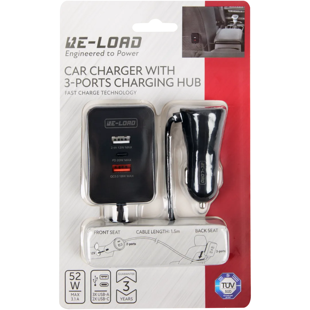 Re-load snelle autolader 52 watt