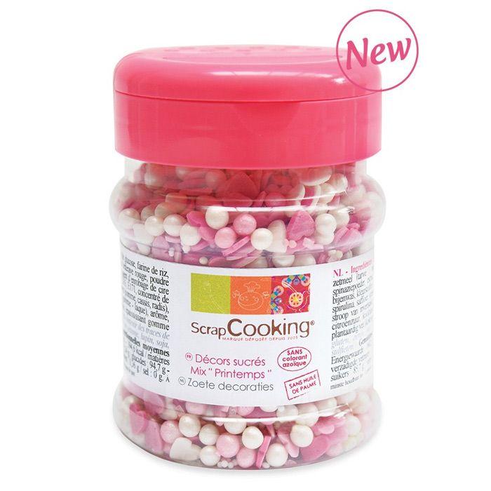 Décors sucrés Printemps 120 g Scrapcooking
