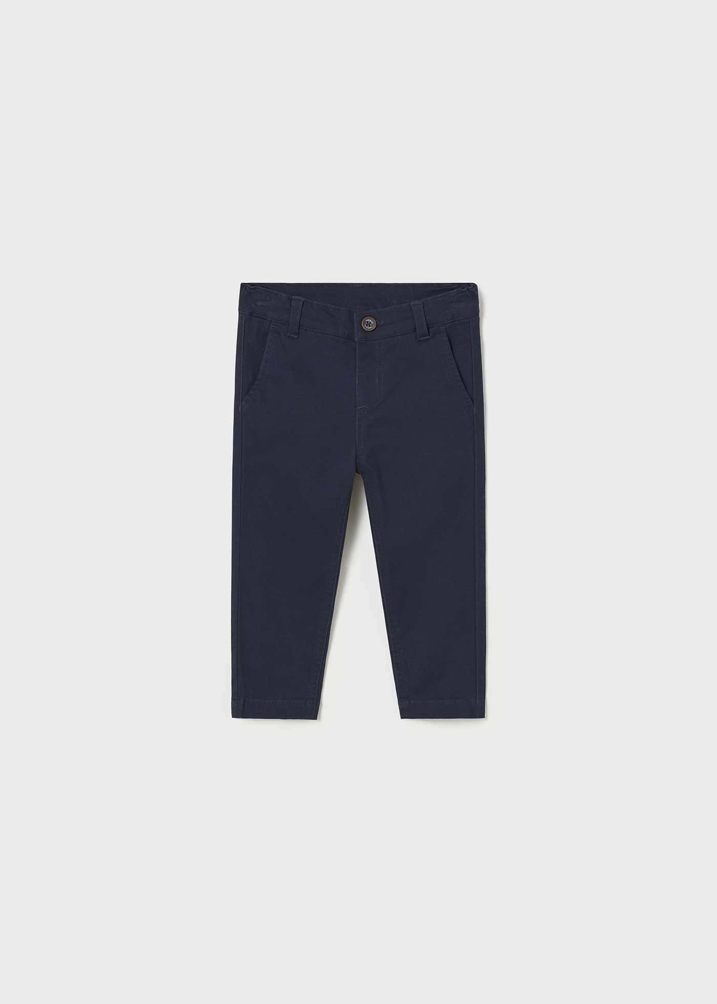 Calça chino piqué para bebê