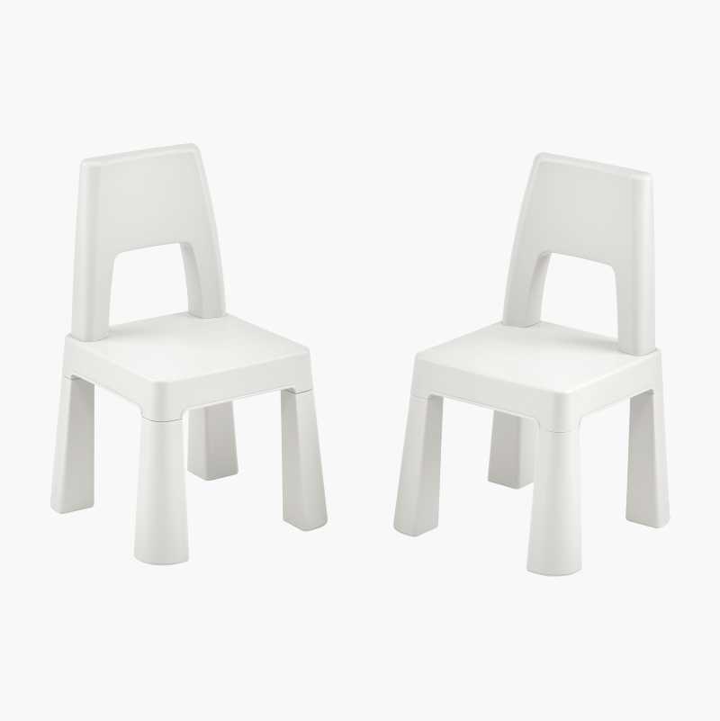 Barnestol av plast
