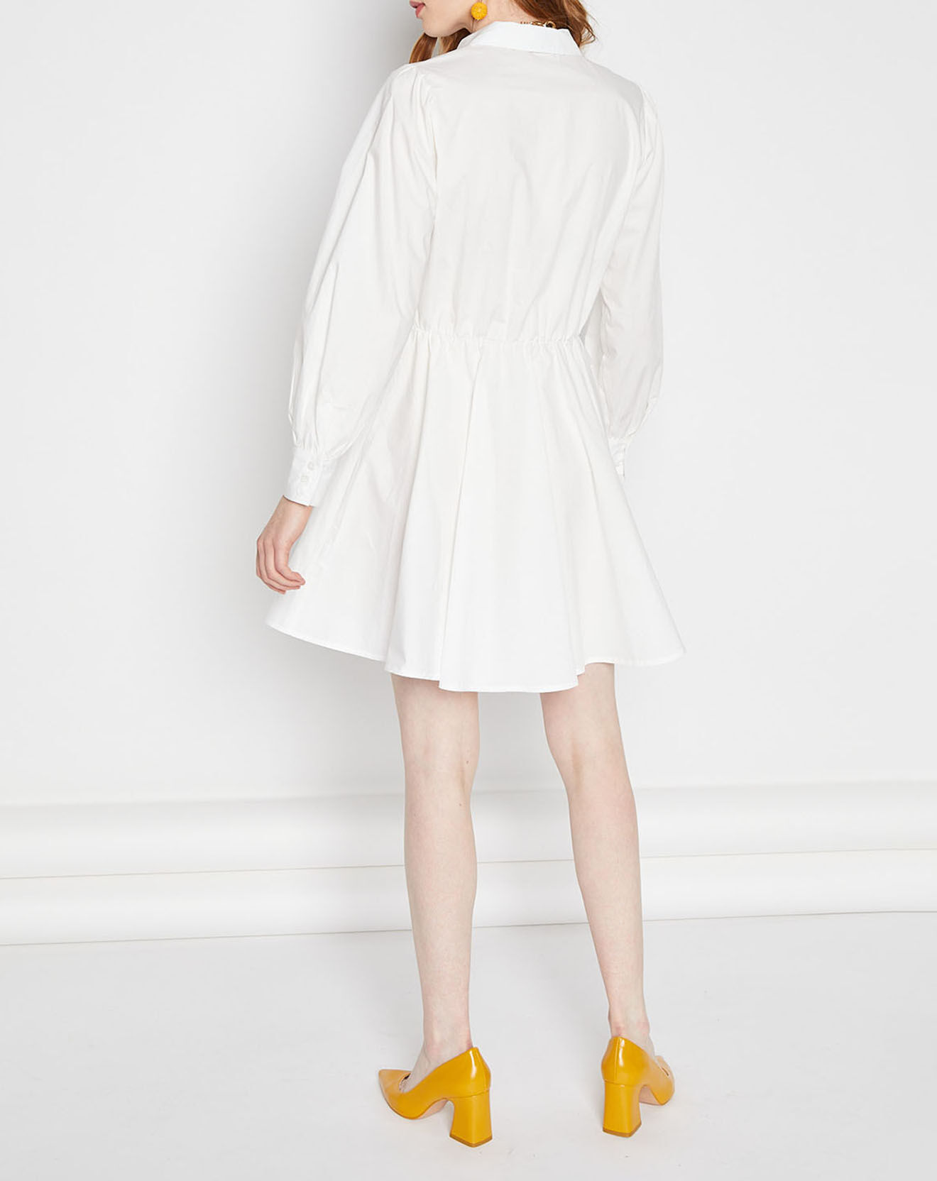 La Petite Etoile Robe chemise Copal écrue