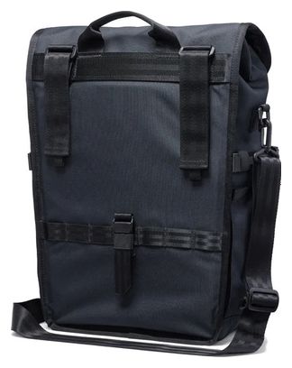 Sacoche Porte Bagage Chrome Holman Pannier Bag Noir
