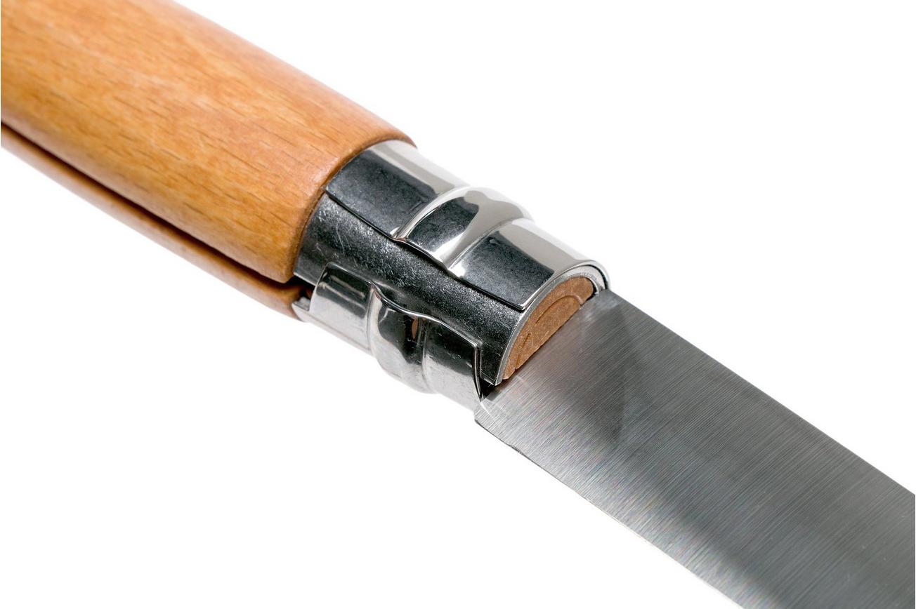 Opinel zakmes No. 010, koolstofstaal, lemmetlengte 10 cm