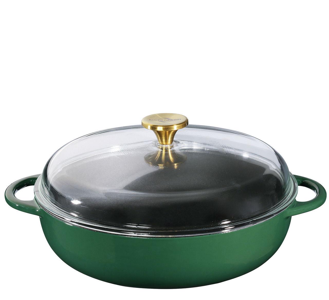 KÜCHENPROFI Bauernpfanne mit Glasdeckel
