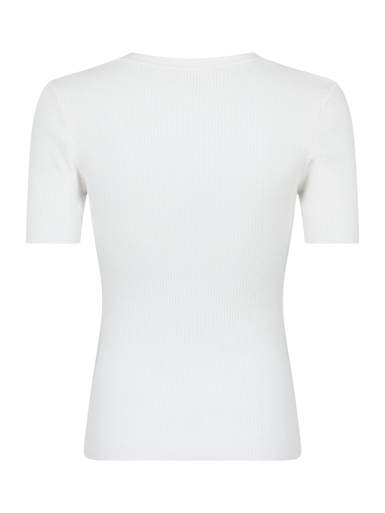 Valentin Studio Gold Button Knit Tee Square