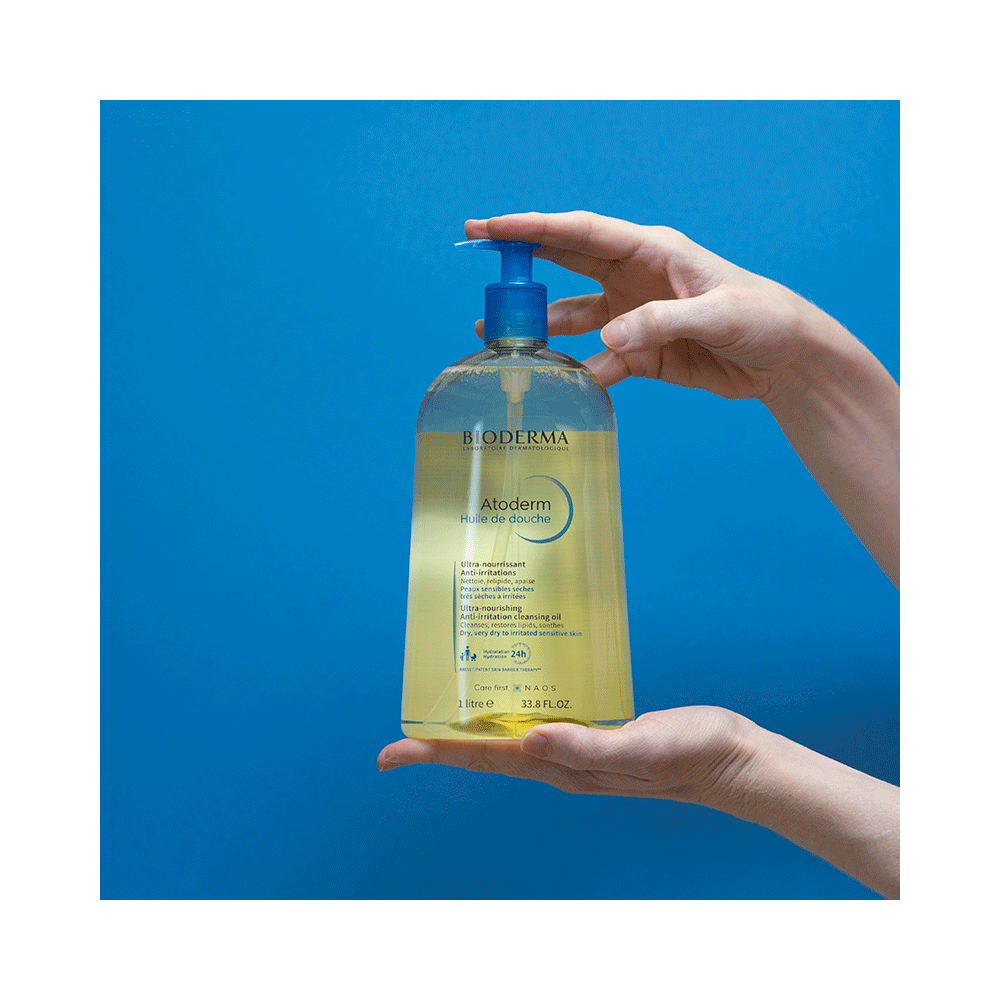 Bioderma Atoderm Huile De Douche Shower Oil - 1000 ml.