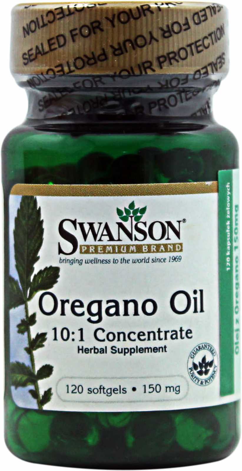 Swanson Orégano 450 mg 90 cápsulas