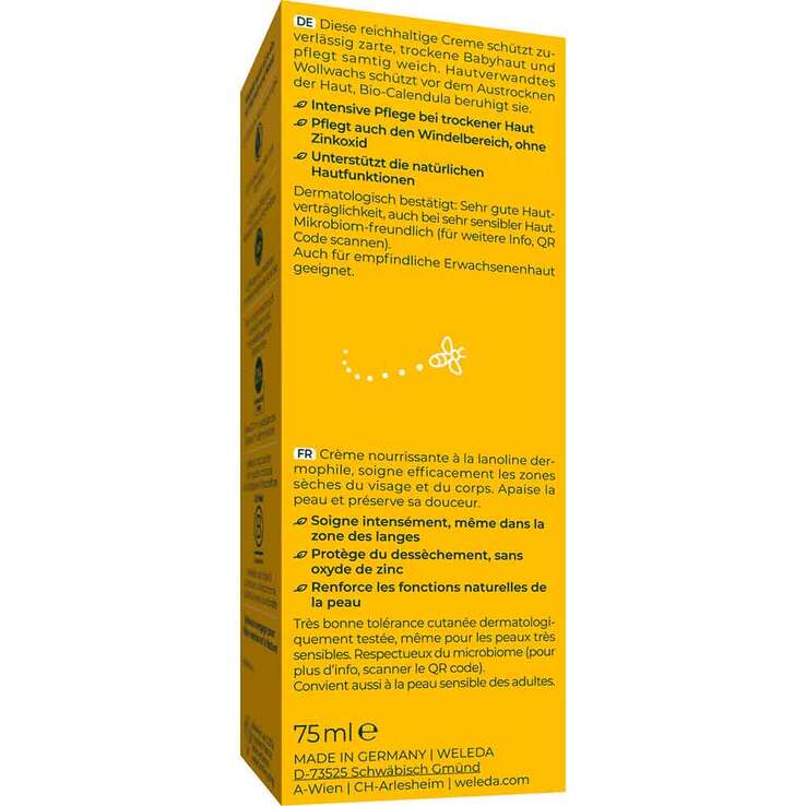 Weleda Calendula Pflegecreme Körper & Gesicht, 75 ml