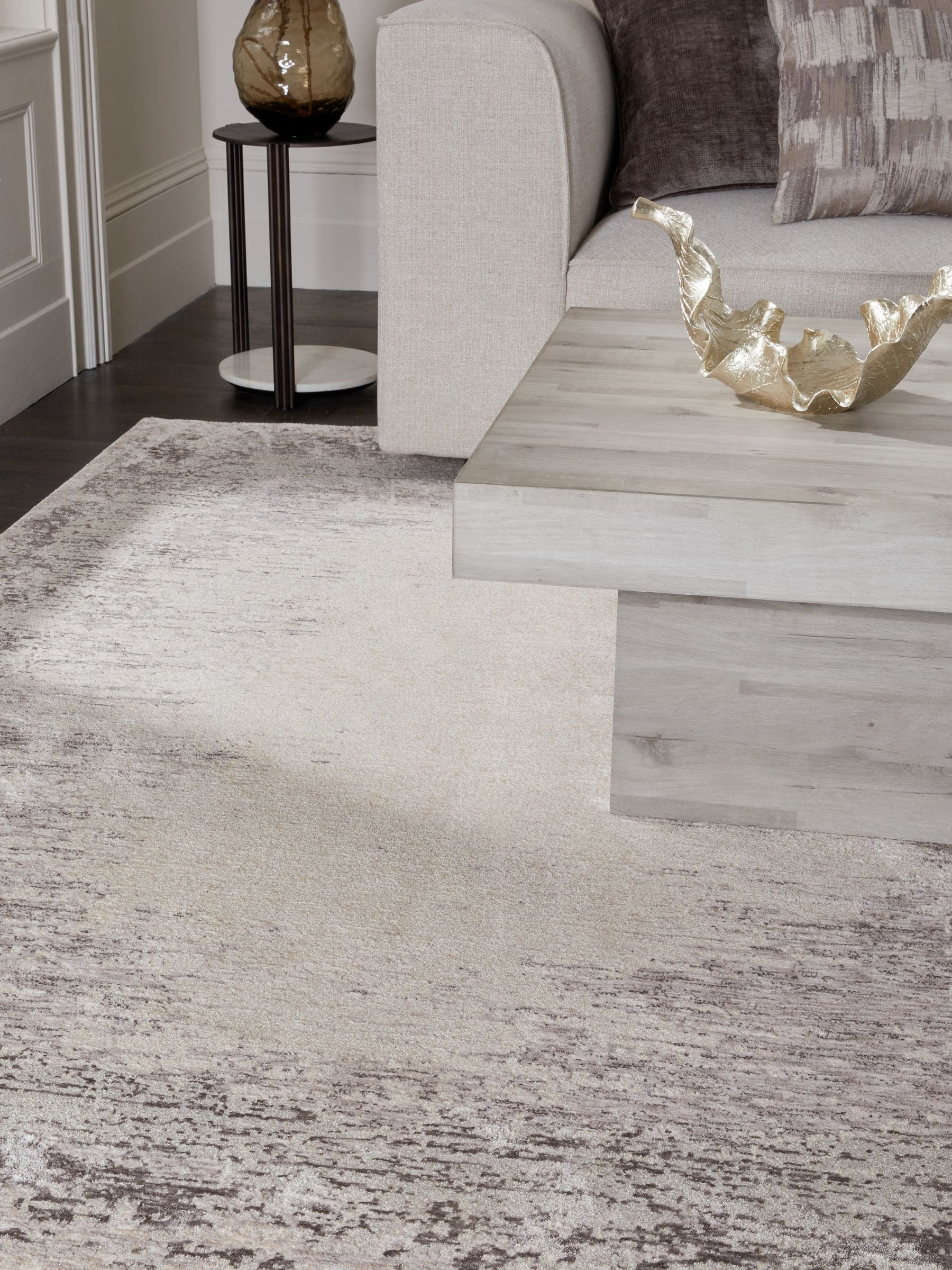 Abstract Border Rug