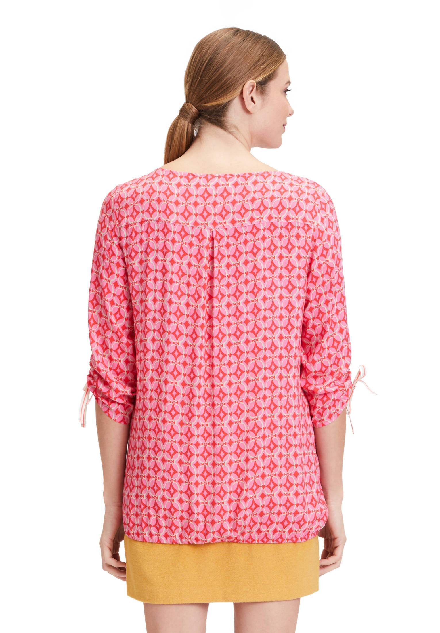 Cartoon| Damen Casual-Bluse mit Muster
