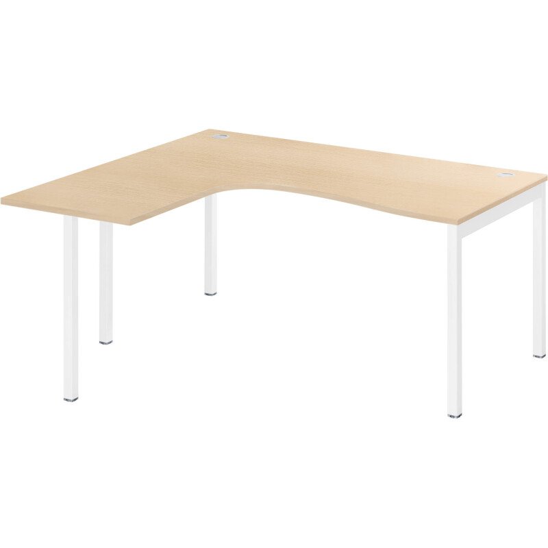 Bureau compact Squadra piètement métal