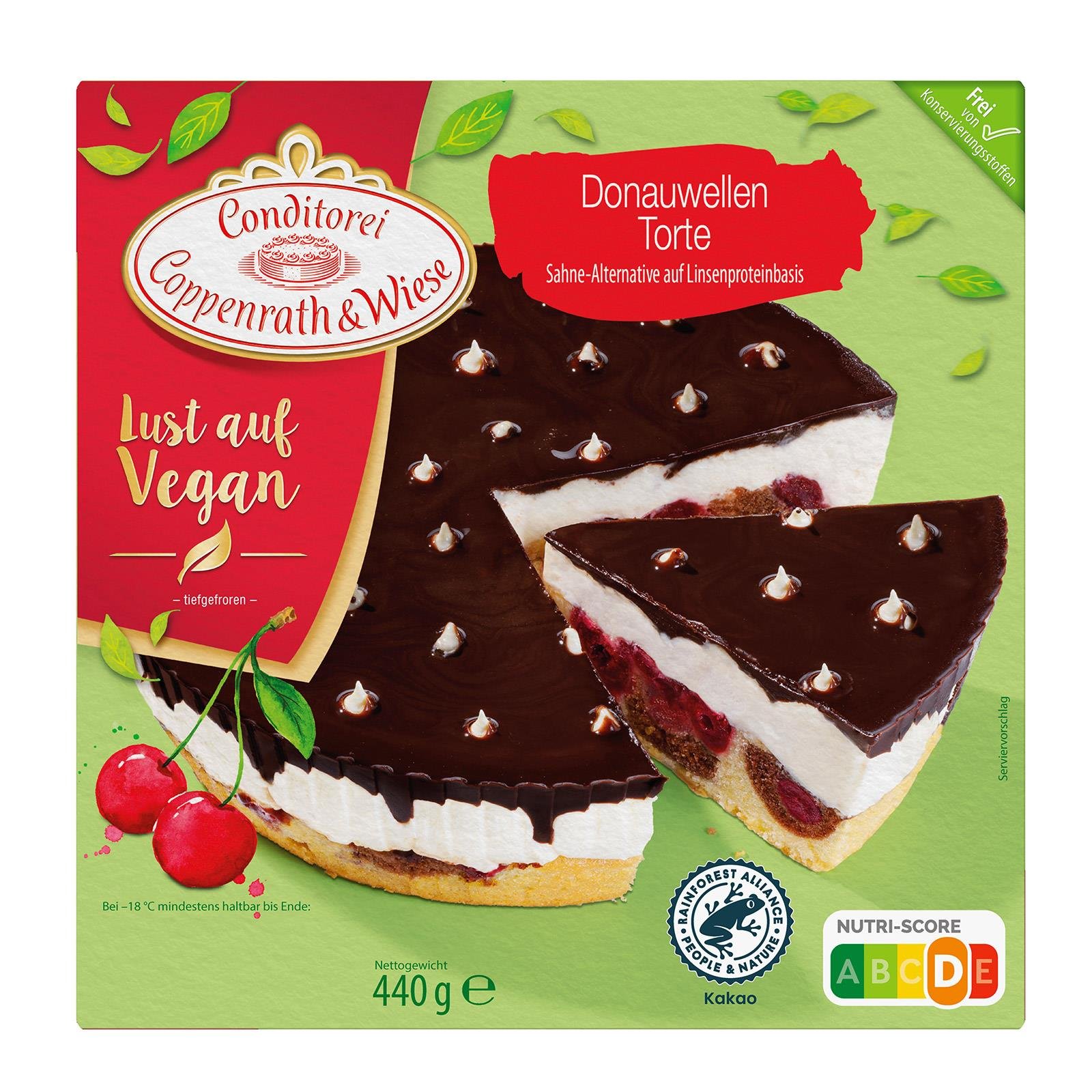 Coppenrath & Wiese Lust auf Vegan Donauwellen Torte