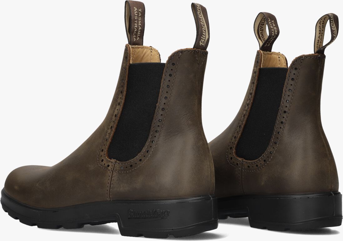 bruine blundstone chelsea boots women's high top