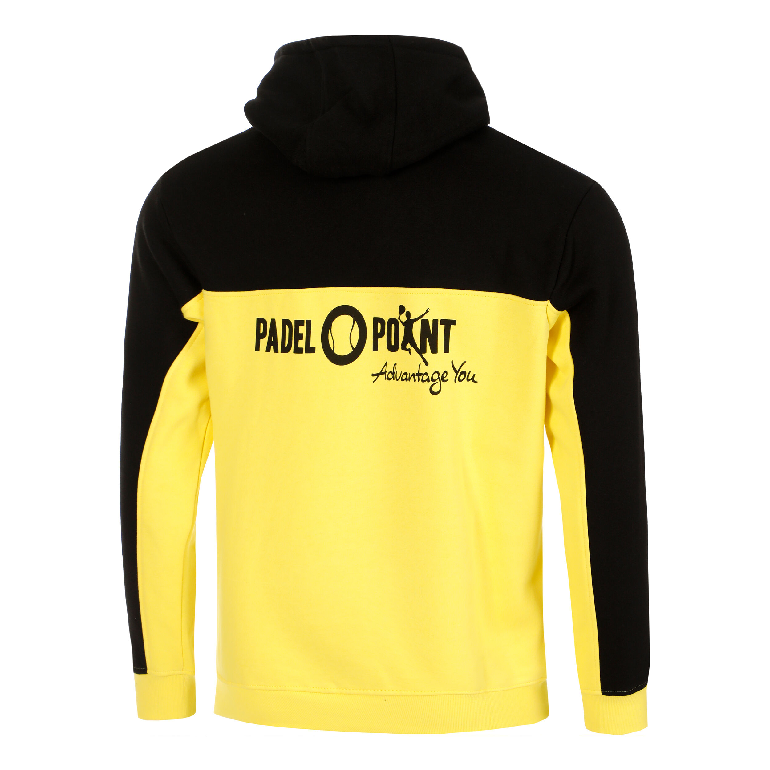 Padel-Point Padel Is Us Sweat À Capuche Hommes - Jaune , Noir