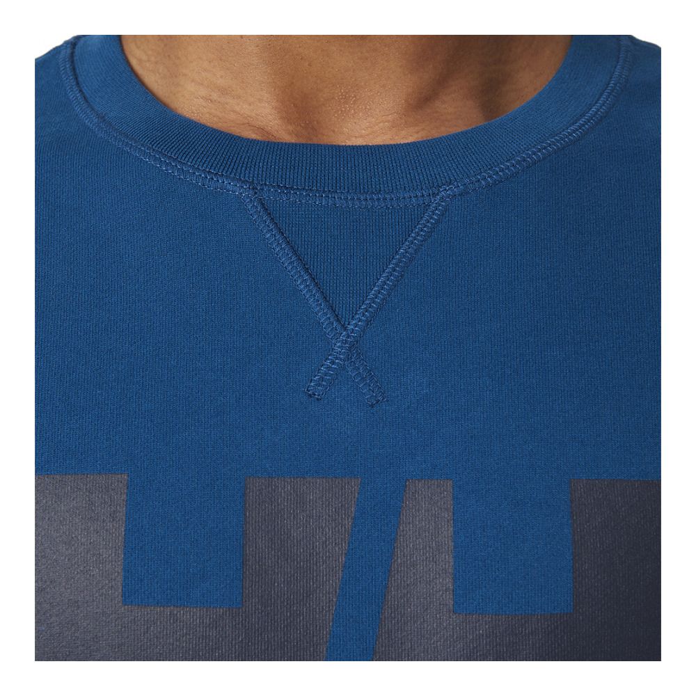 Helly Hansen HH LOGO - Sweat Homme deep fjord