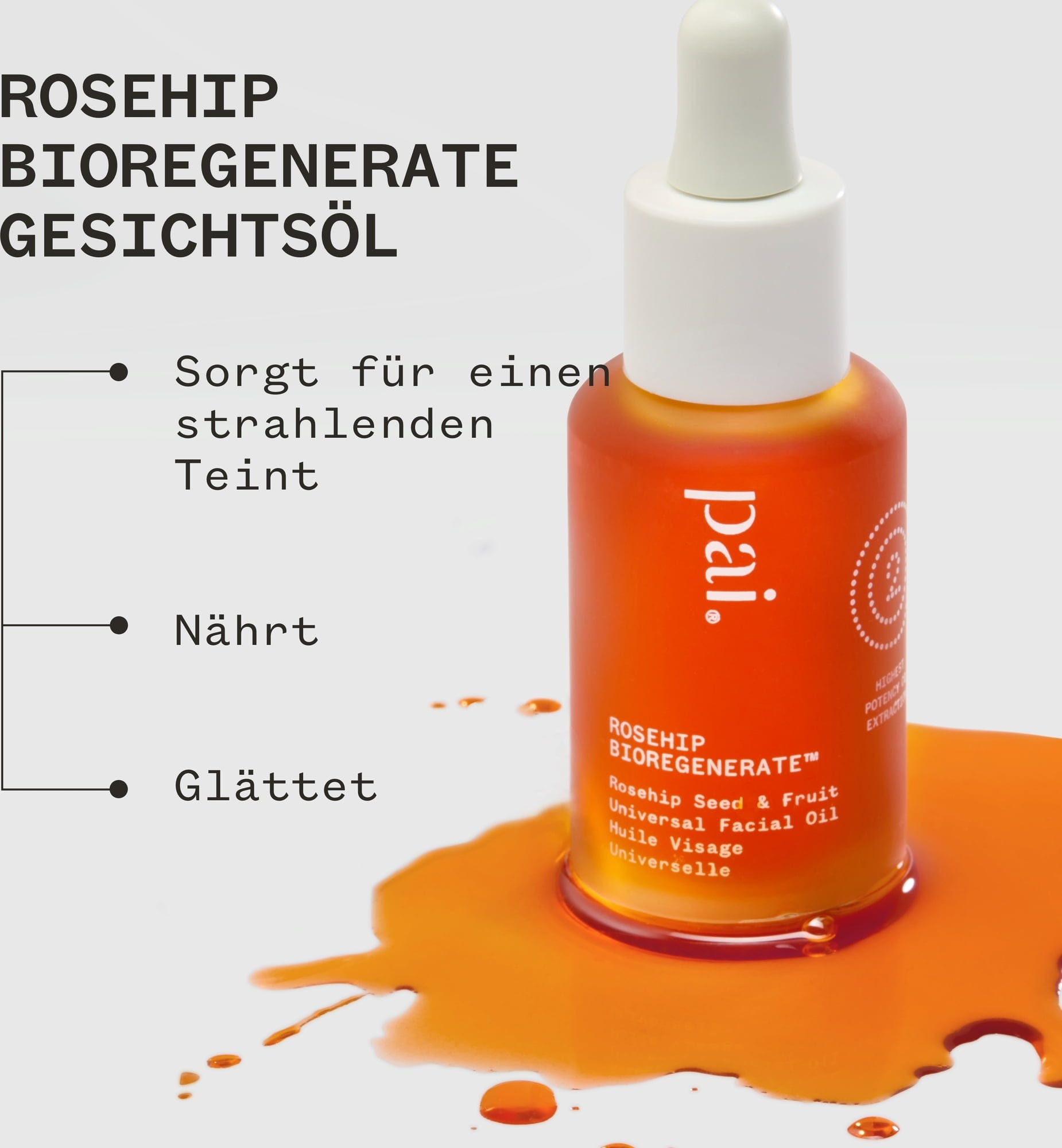 Pai Skincare  Rosehip Bioregenerate Universal Face Oil, 30 ml