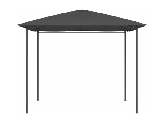 Belvédère 3x3x2,6 m Anthracite 160 g/m²
