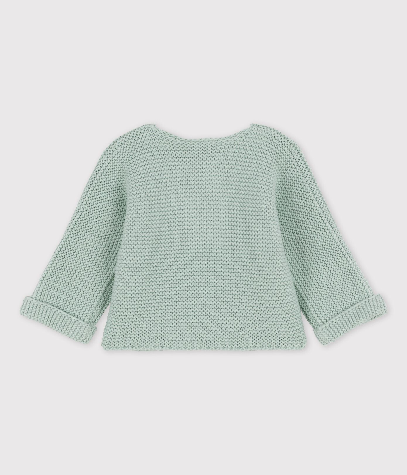 Cardigan en tricot de coton biologique bébé