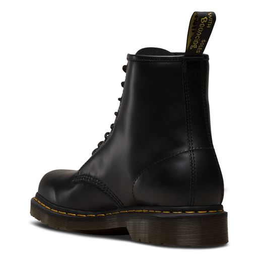 Dr. Martens 1460 Smooth Leather Støvler, Black Smooth Leather, 40