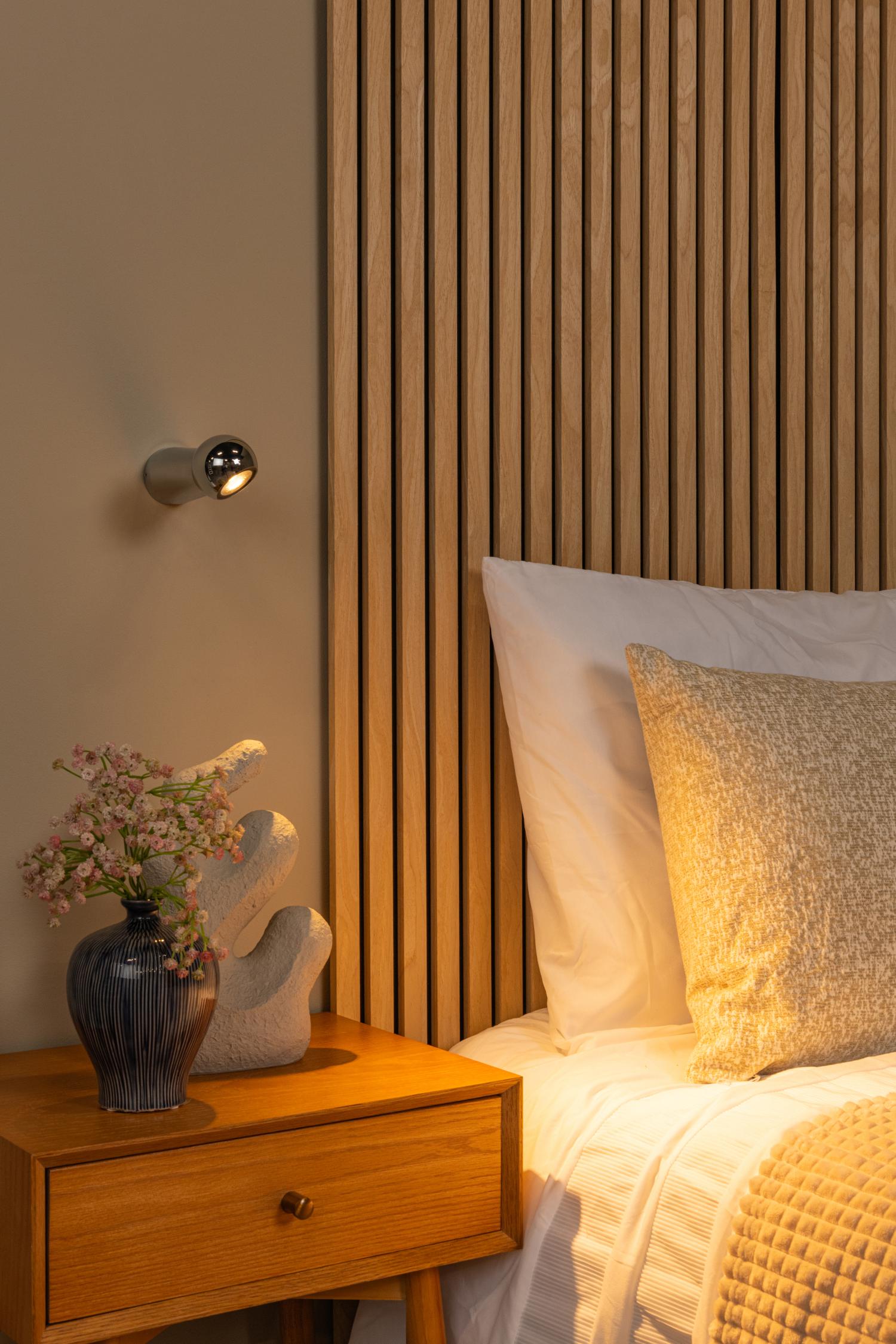 Lucide IPSOS Wandlamp - Chroom