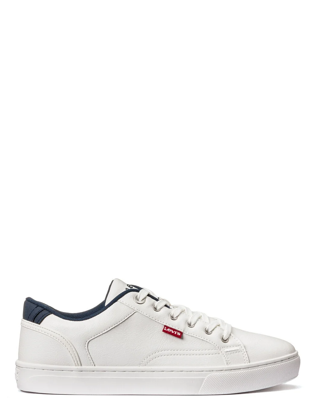 levi's Baskets de ville Homme Courtright Cuir Blanc