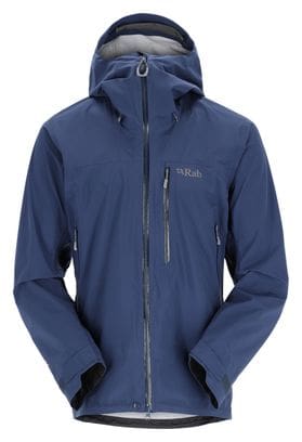 Veste Imperméable Rab Firewall Bleu