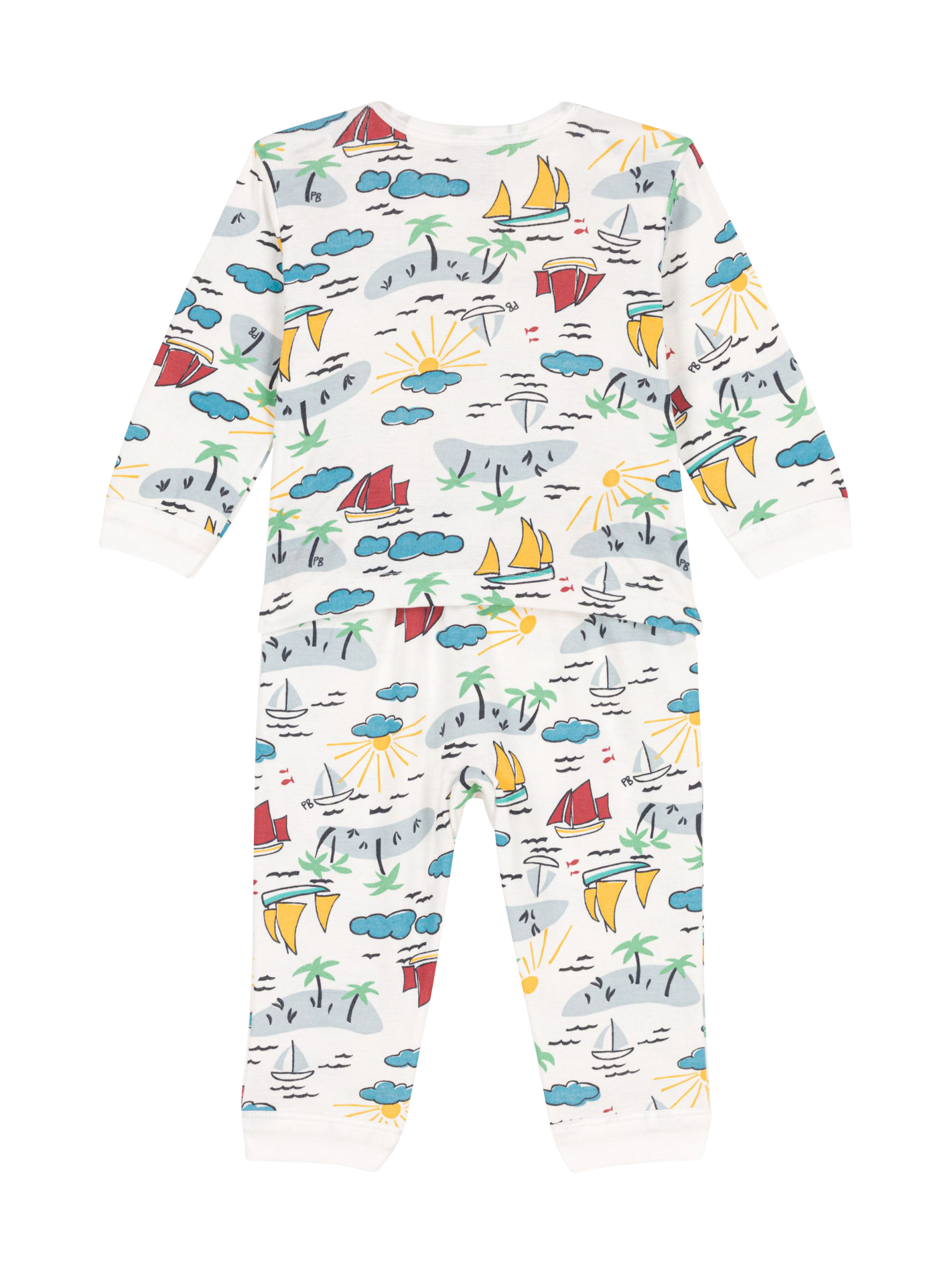 Dors-bien sans pieds en coton bio| Blanc