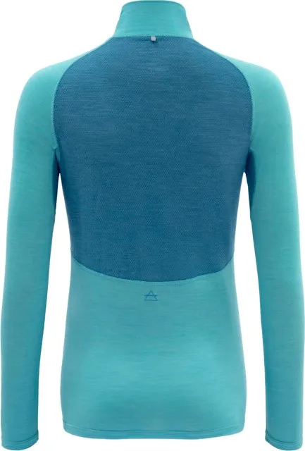 Devold Running Woman Zip Neck Tropical