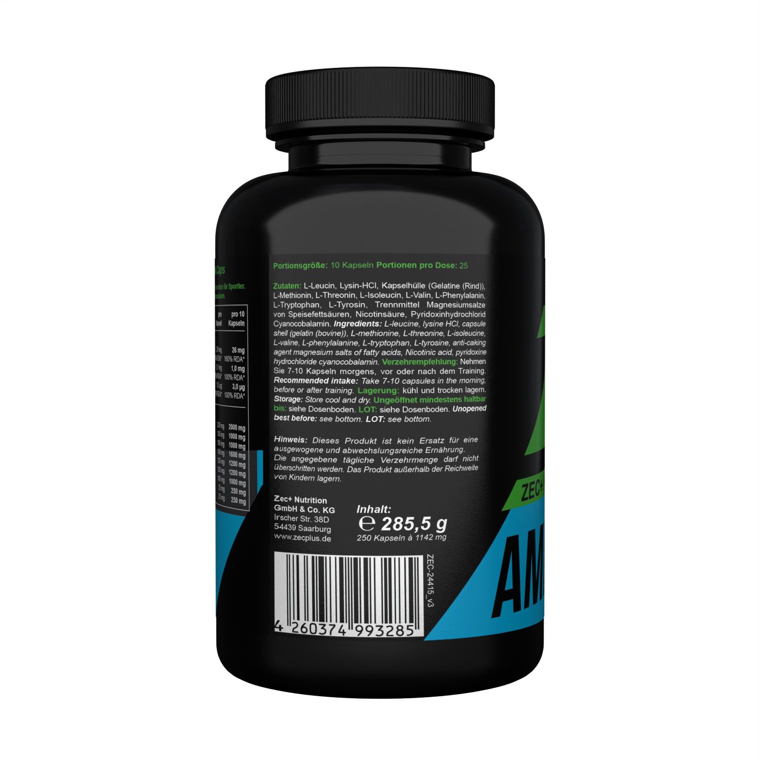 ZEC+ AMINO EAA Aminosäure Kapseln