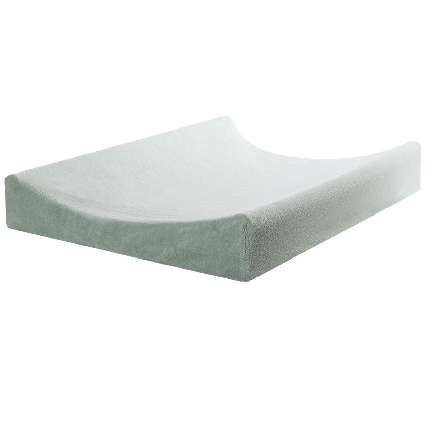 Housse de matelas à langer en éponge - Vert