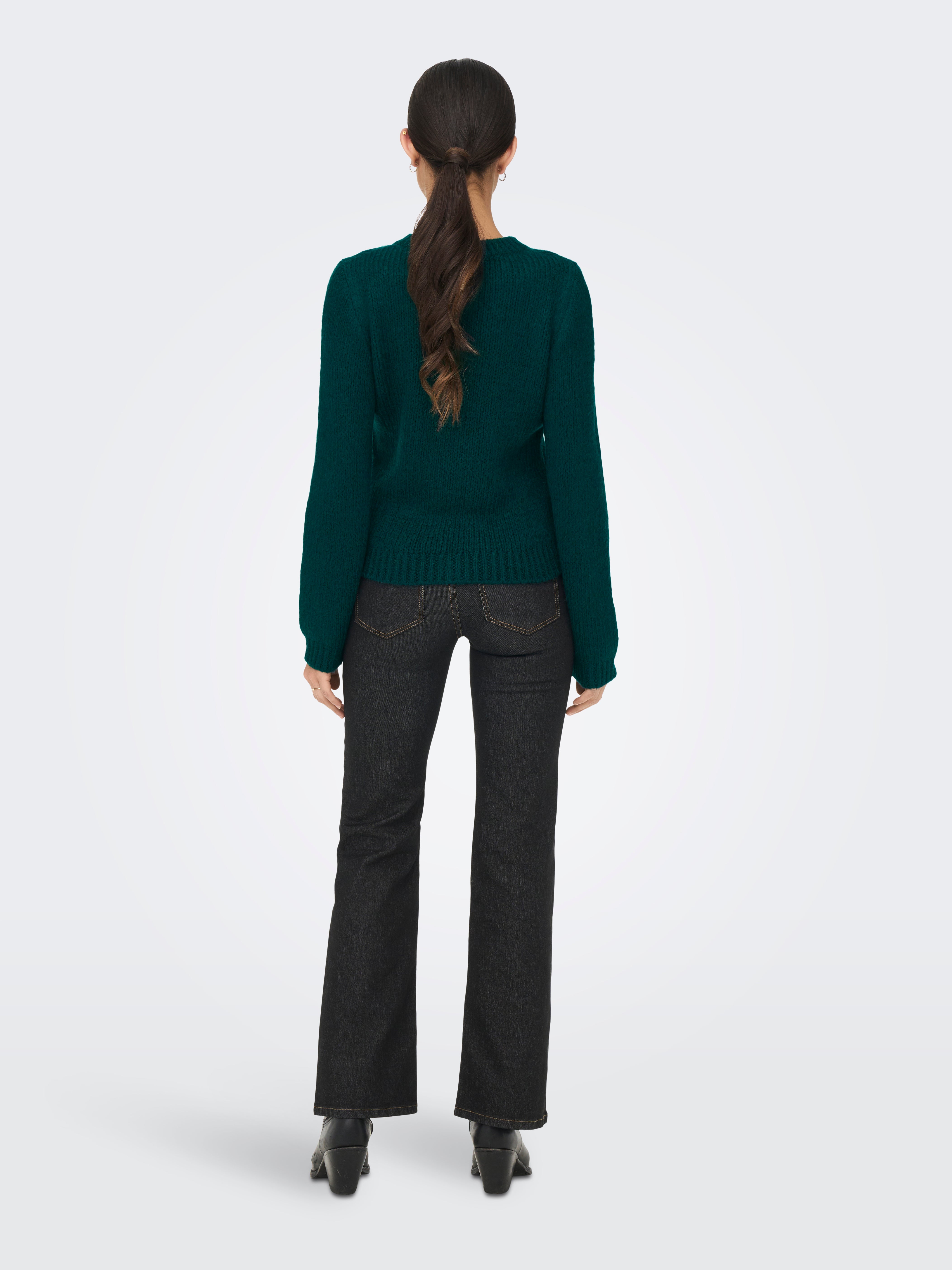 JDYDINEA Strickpullover Deep Teal