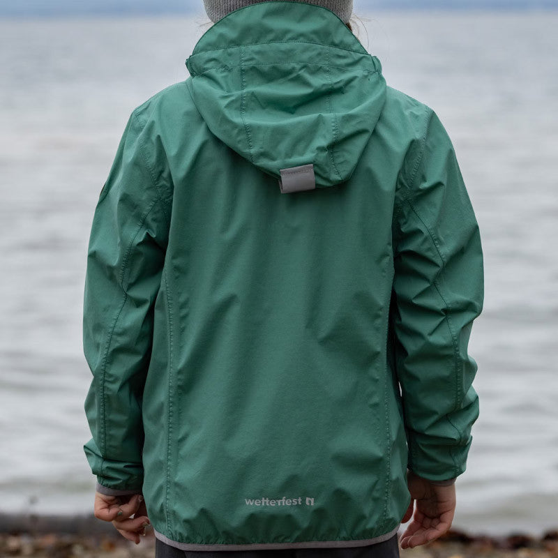 Kinder Stina Regenjacke deep sea