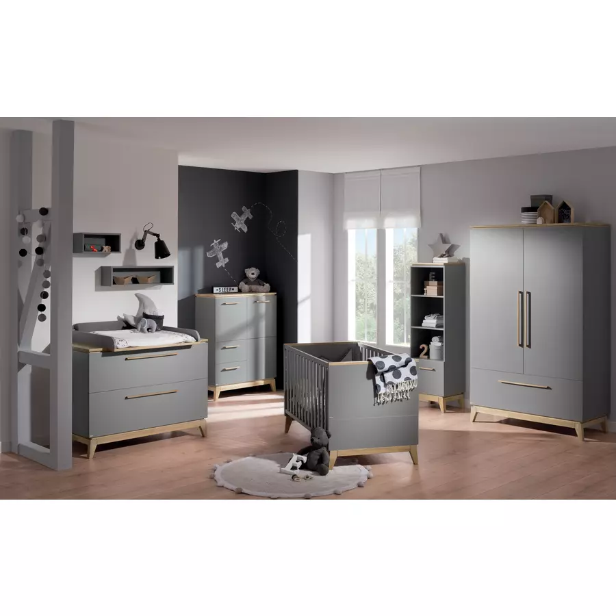 PAIDI Kinderzimmer Sten 2-türig